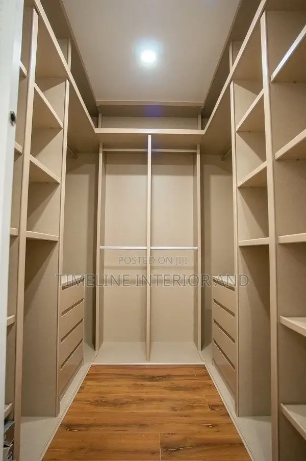 Wooden Shelves Partioning.