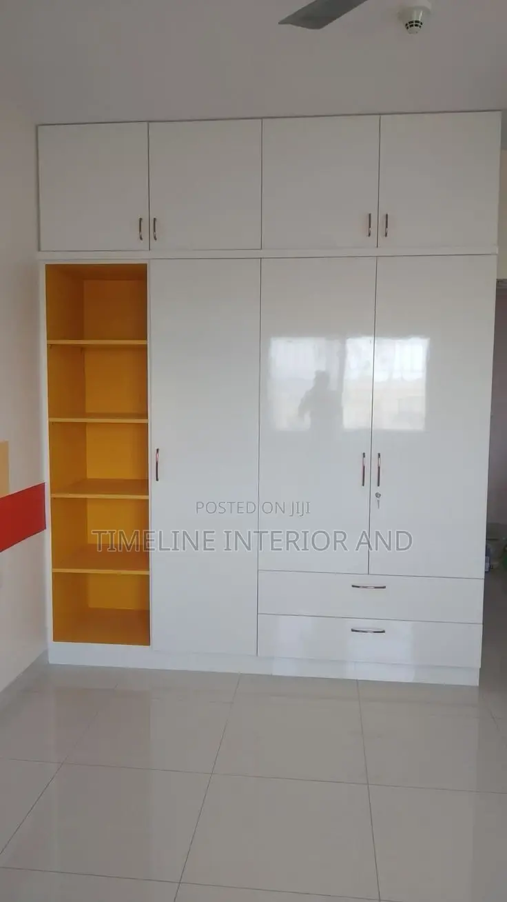 Brilliant White Wardrobe Lnstallations.