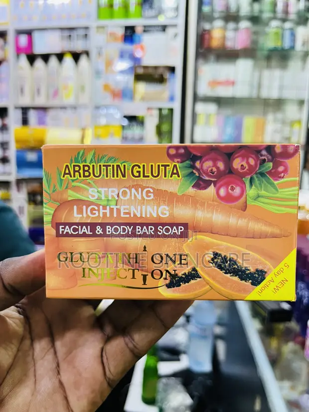 Glutathion Injection Arbutin Gluta Strong Lightening Soap for sale -  Rootine Skincare  Price: USh 20,000 on Jiji.ug [Central Division]