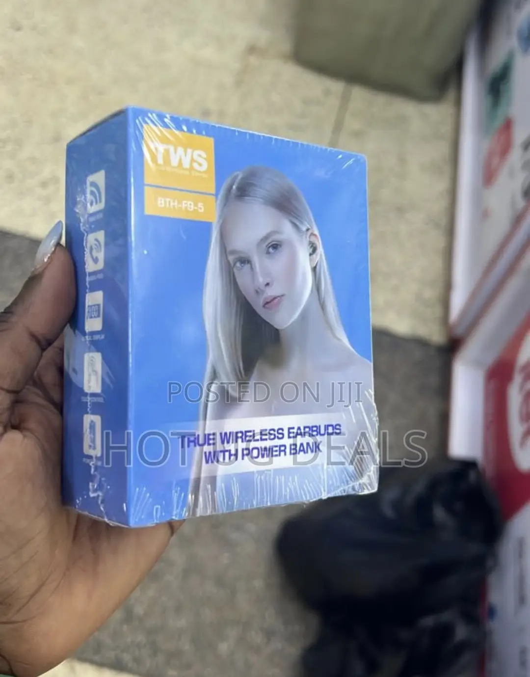 TWS True Wireless Super Bass Earbuds With Charging Case
