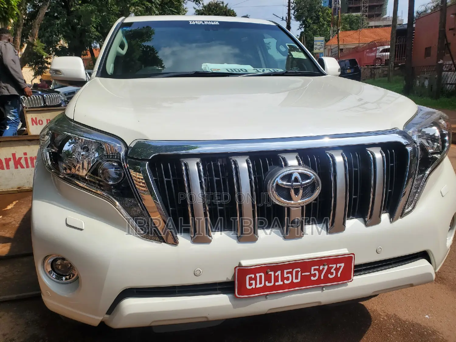 Toyota Land Cruiser Prado 2016 White