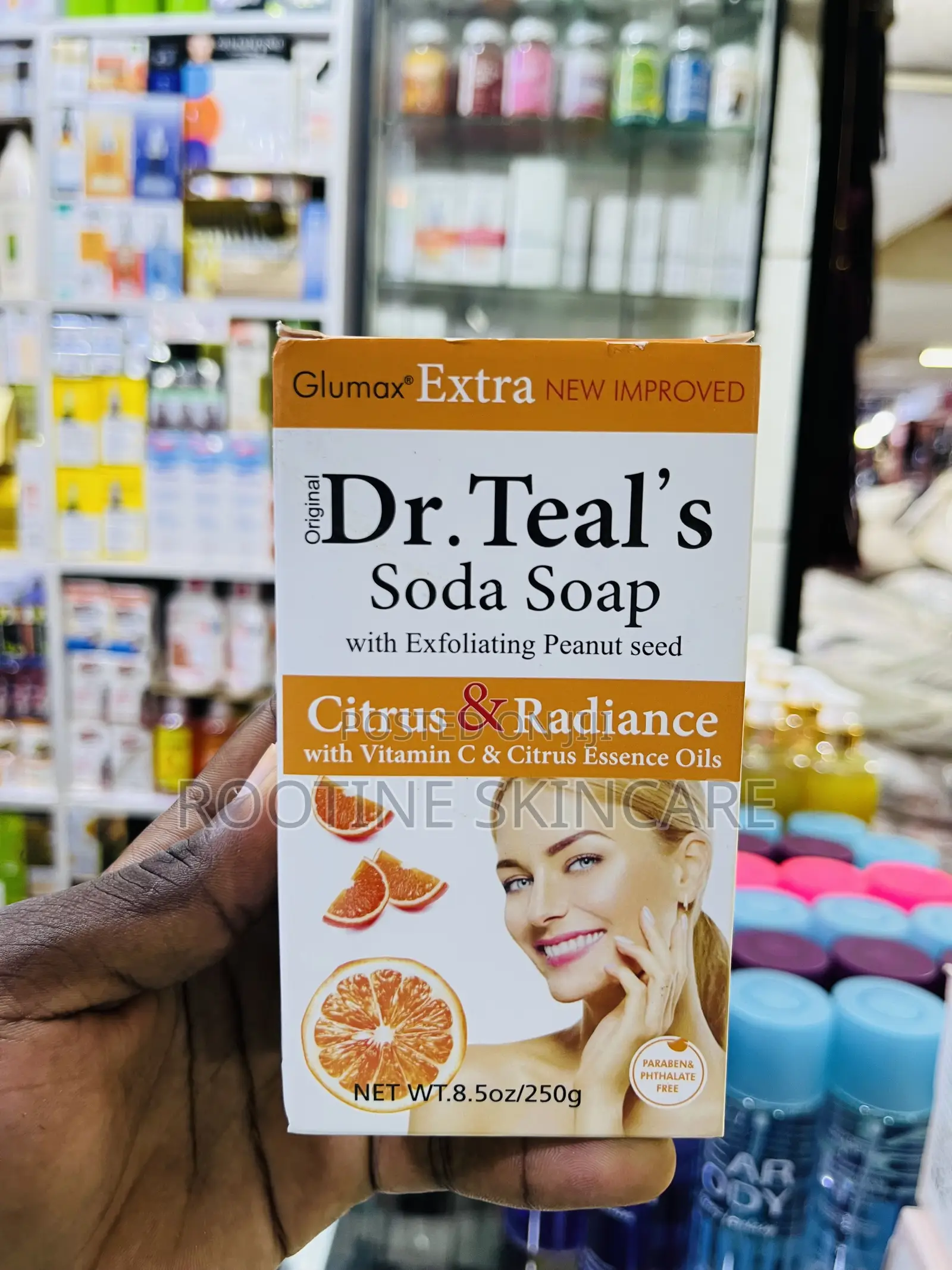 Dr Teals Citrus Radiance Extra Lightening Soap