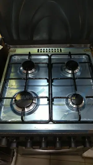 Sano 3 Gas 1 Electric Cooker With Rotisserie – Black