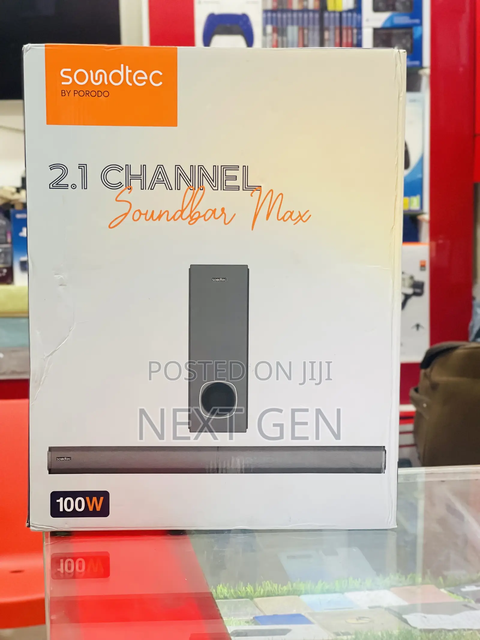 Porodo Soundtech Soundbar 2.1 Detachable
