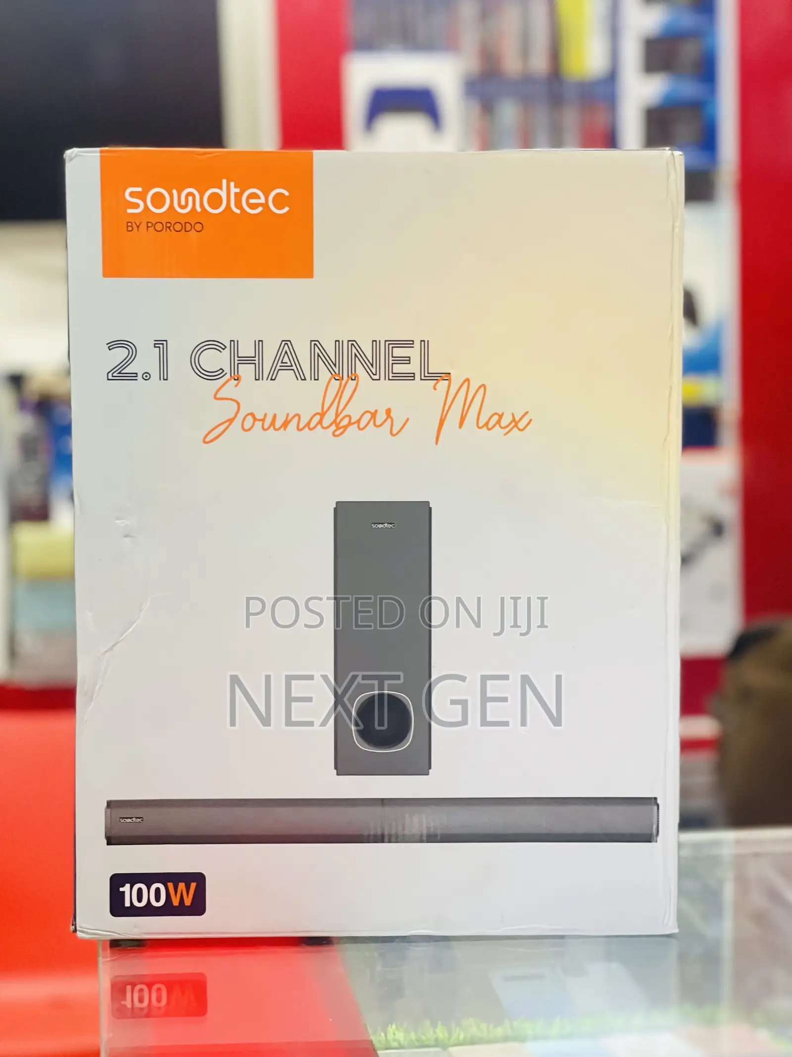 Porodo Soundtech Soundbar 2.1 Detachable