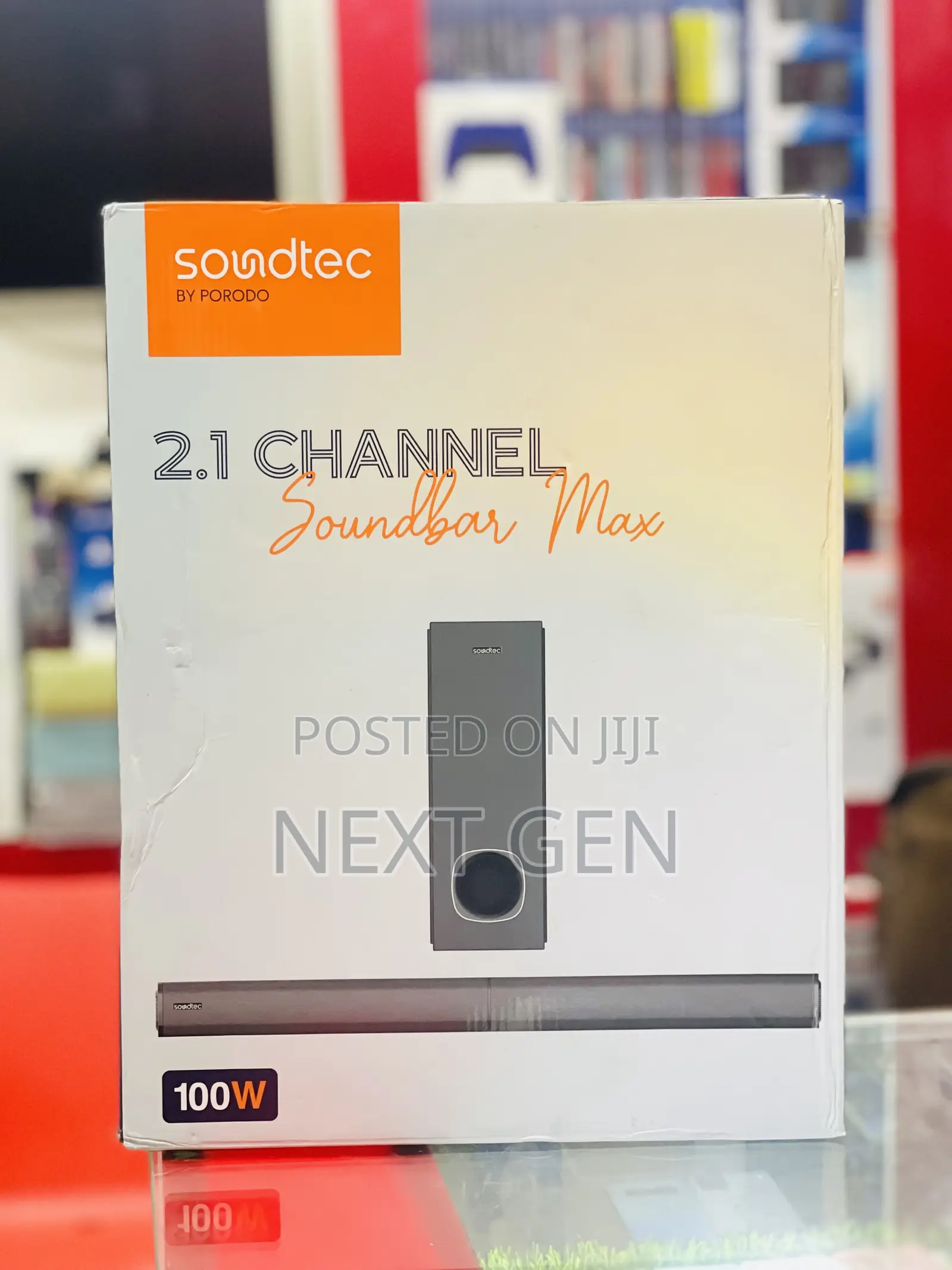 Porodo Soundtech Soundbar 2.1 Detachable