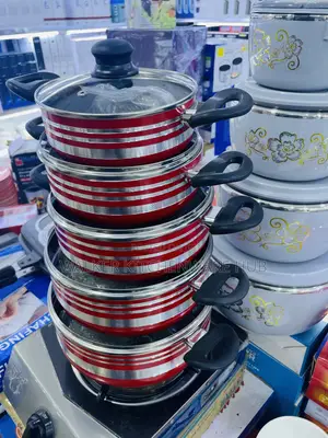 5pc Set of Non-Stick Serving Cookware Dishes