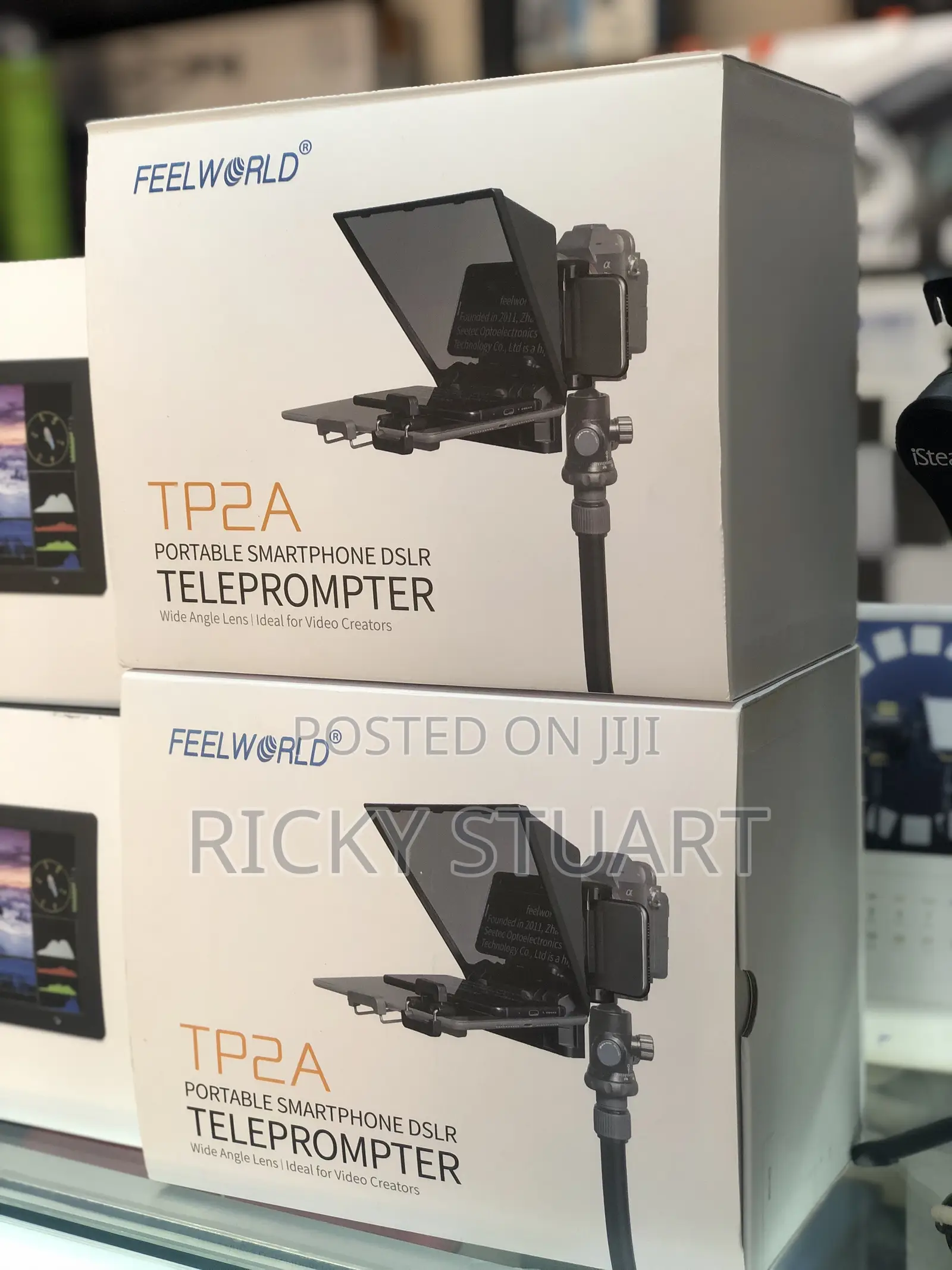 Teleprompter Tp2a 8inch Universal Camera Smartphone Remote