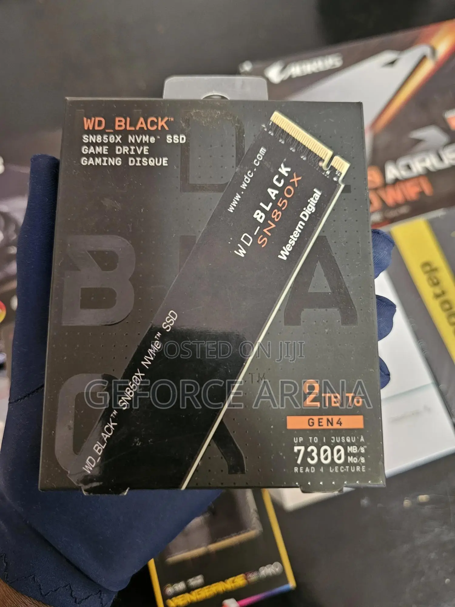 Western Digital 2tb Nvme M.2 Ssd - Gen4 Ssd - 7300gb/S Speed