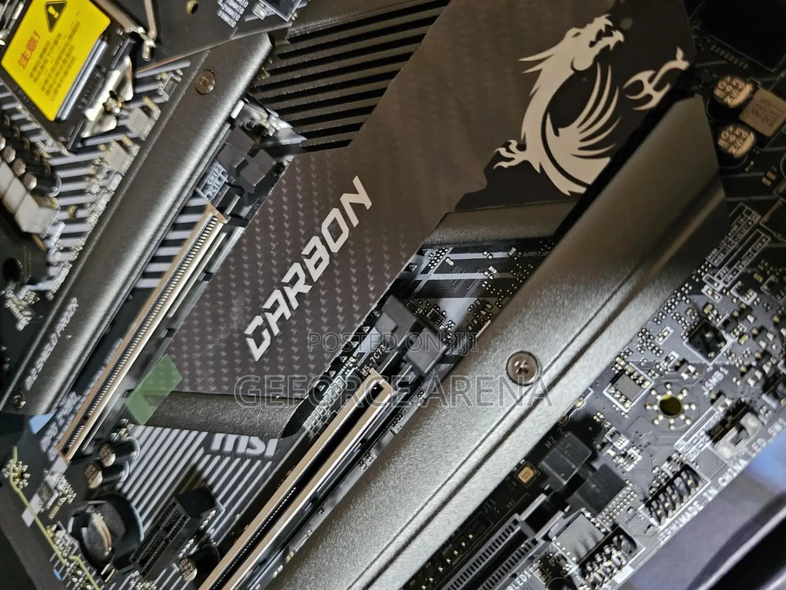 MSI Z490 Gaming Carbon Wi-Fi Motherboard - 10th/11th Gen