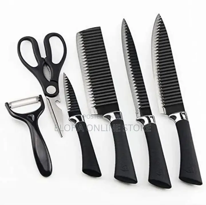 New Sets of Kitchen Knives and Kitchen Scissors
