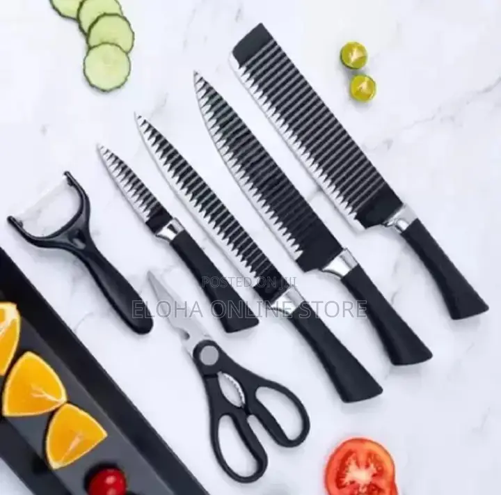 New Sets of Kitchen Knives and Kitchen Scissors