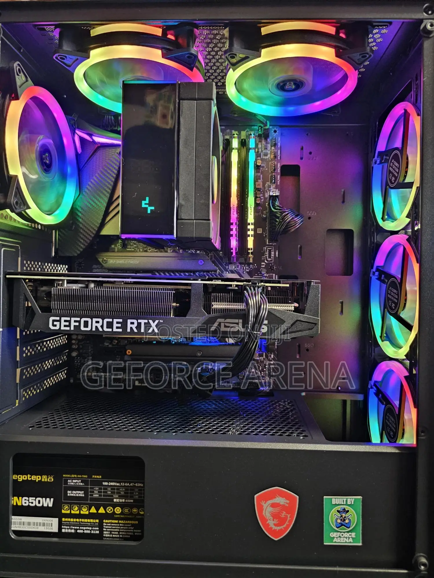 New Desktop Computer 32GB AMD Ryzen 7 SSD 1T