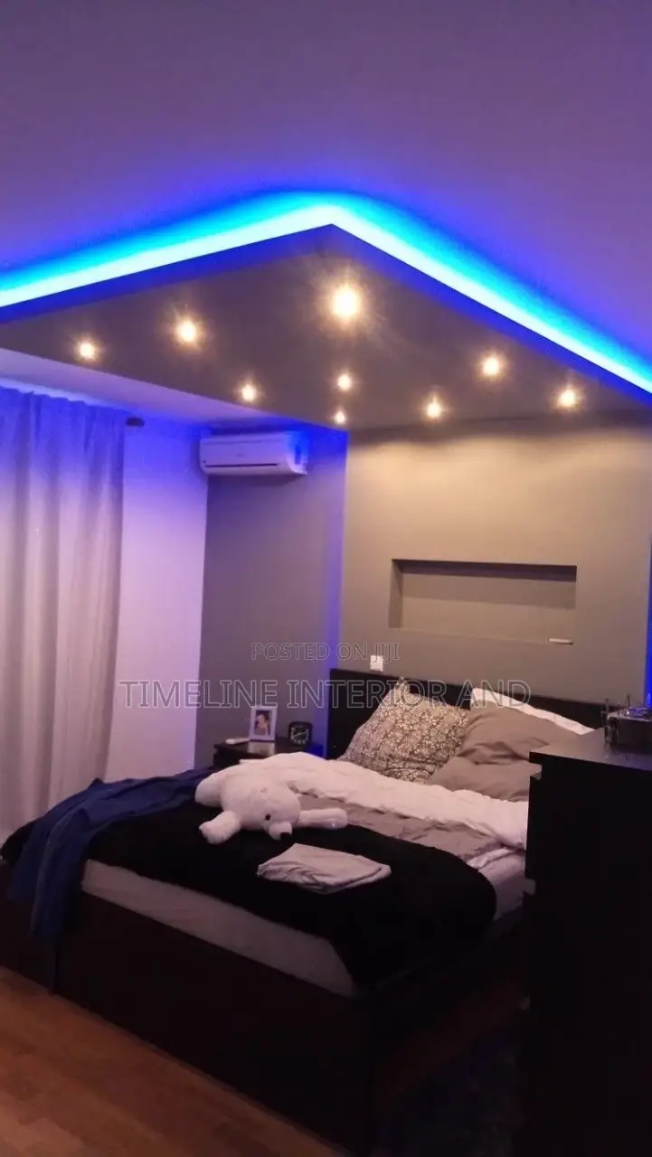 Bedroom Center Gypsum Design.