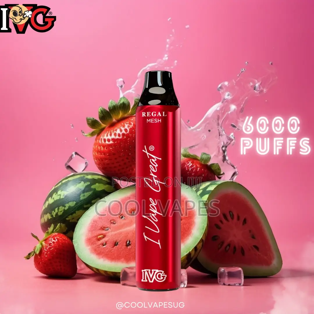 IVG 6000 Puffs 2% Nicotine Shisha Vape (Rechargable)