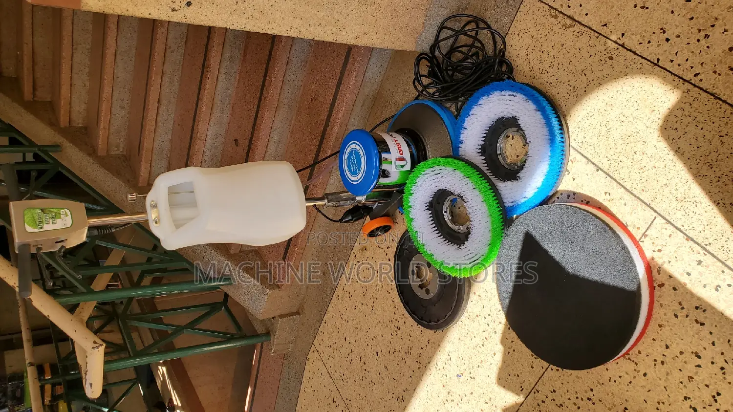 Floor Scrubbing Machine.