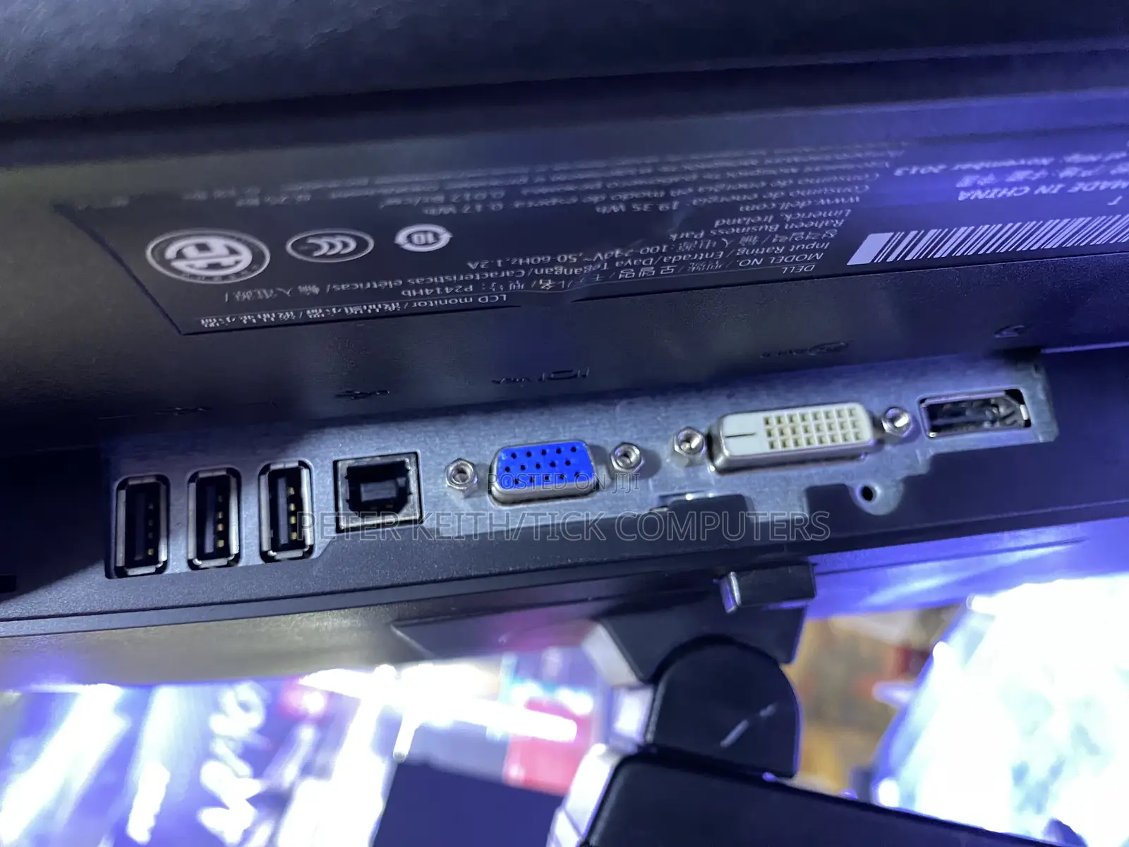 High Resolution 24 Inch Ultra Hd Monitor Has Hdmi,Dp,Vga,Usb