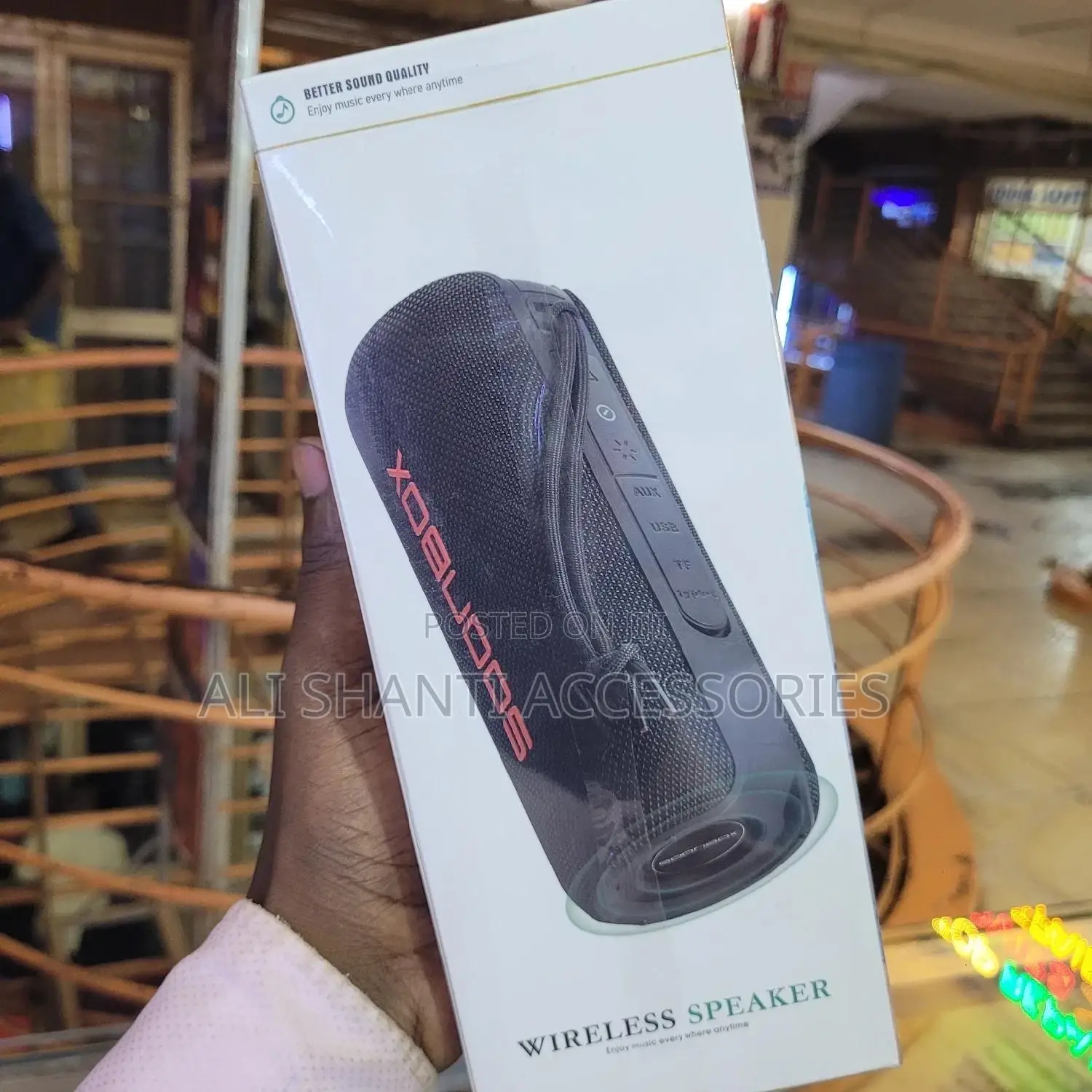 Soonbox Speaker/ Super Bass/ Sound Speaker, Joy Speaker