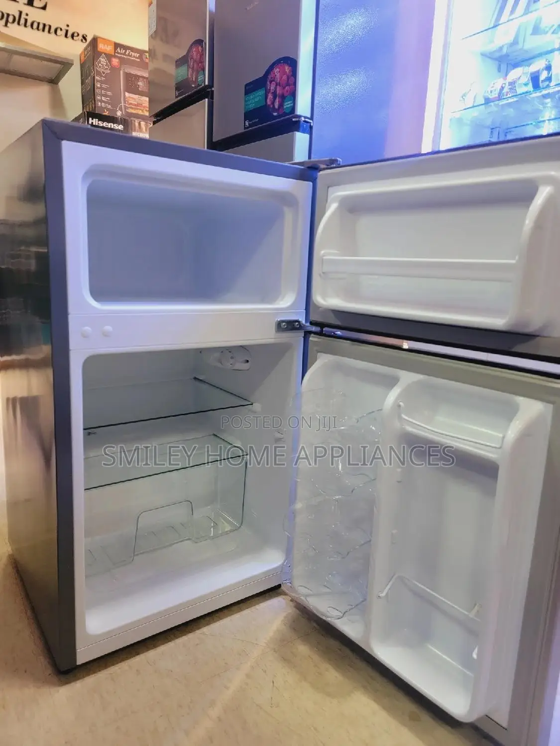 Hisense Double Door 120ltrs Fridge