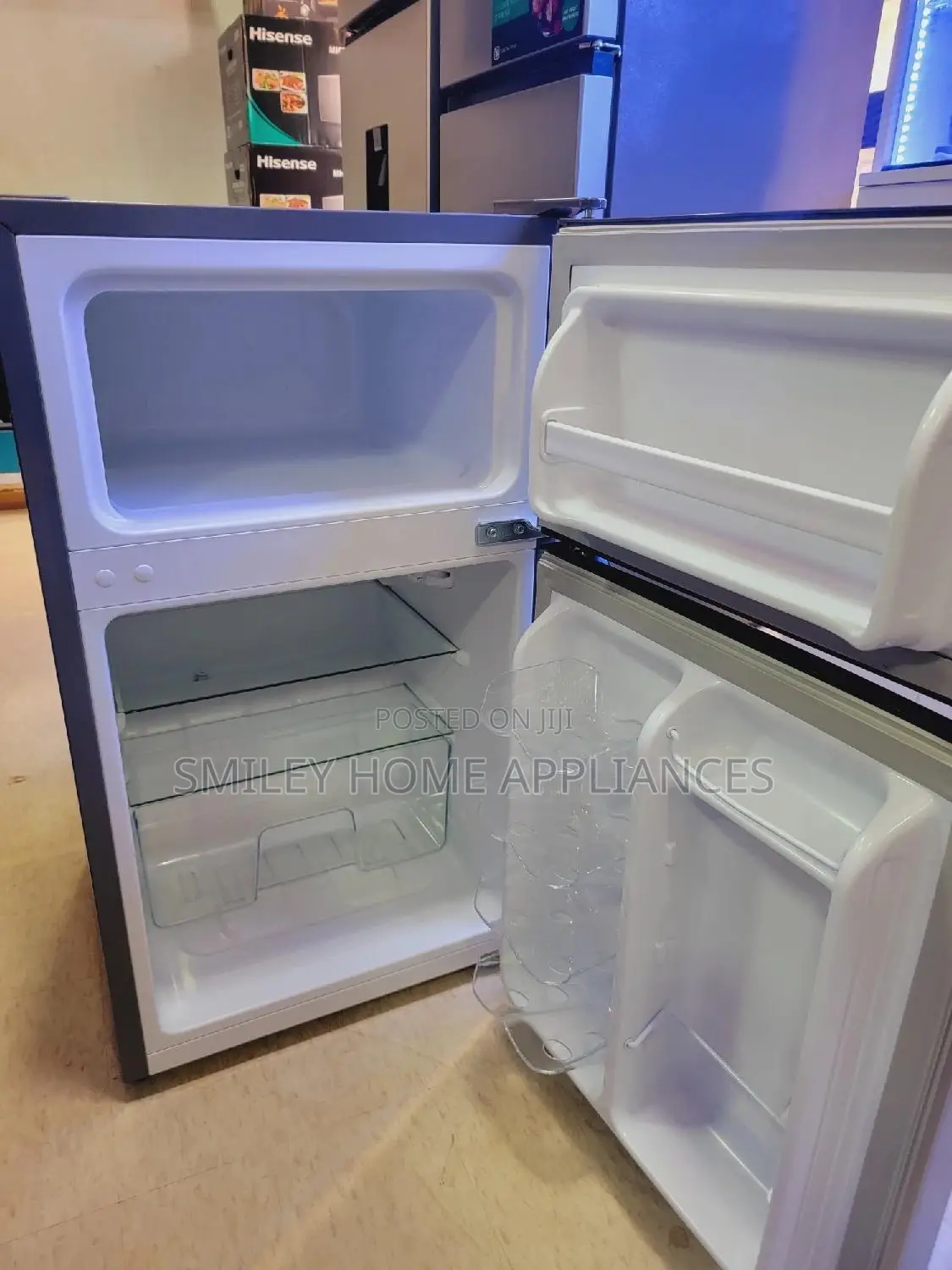 Brand New Hisense Double Door Refrigerator 120ltrs