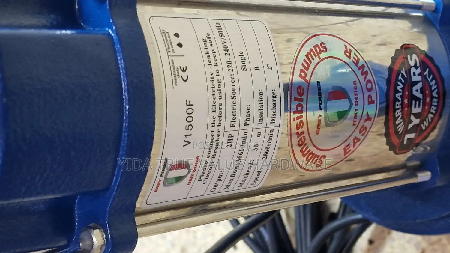 Water Pump Heater Duty 28m