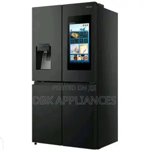Hisense 680l Side by Side Smart Fridge Screen Ice Maker