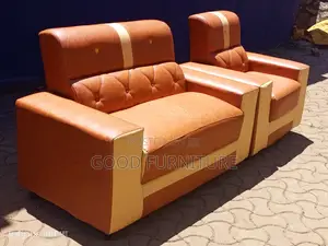 Executive Leather Three Seater Sofa