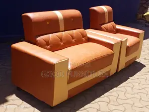 Executive Leather Three Seater Sofa