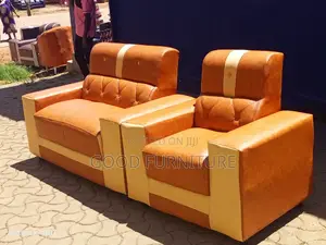 Executive Leather Three Seater Sofa