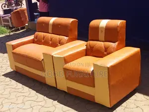 Executive Leather Three Seater Sofa