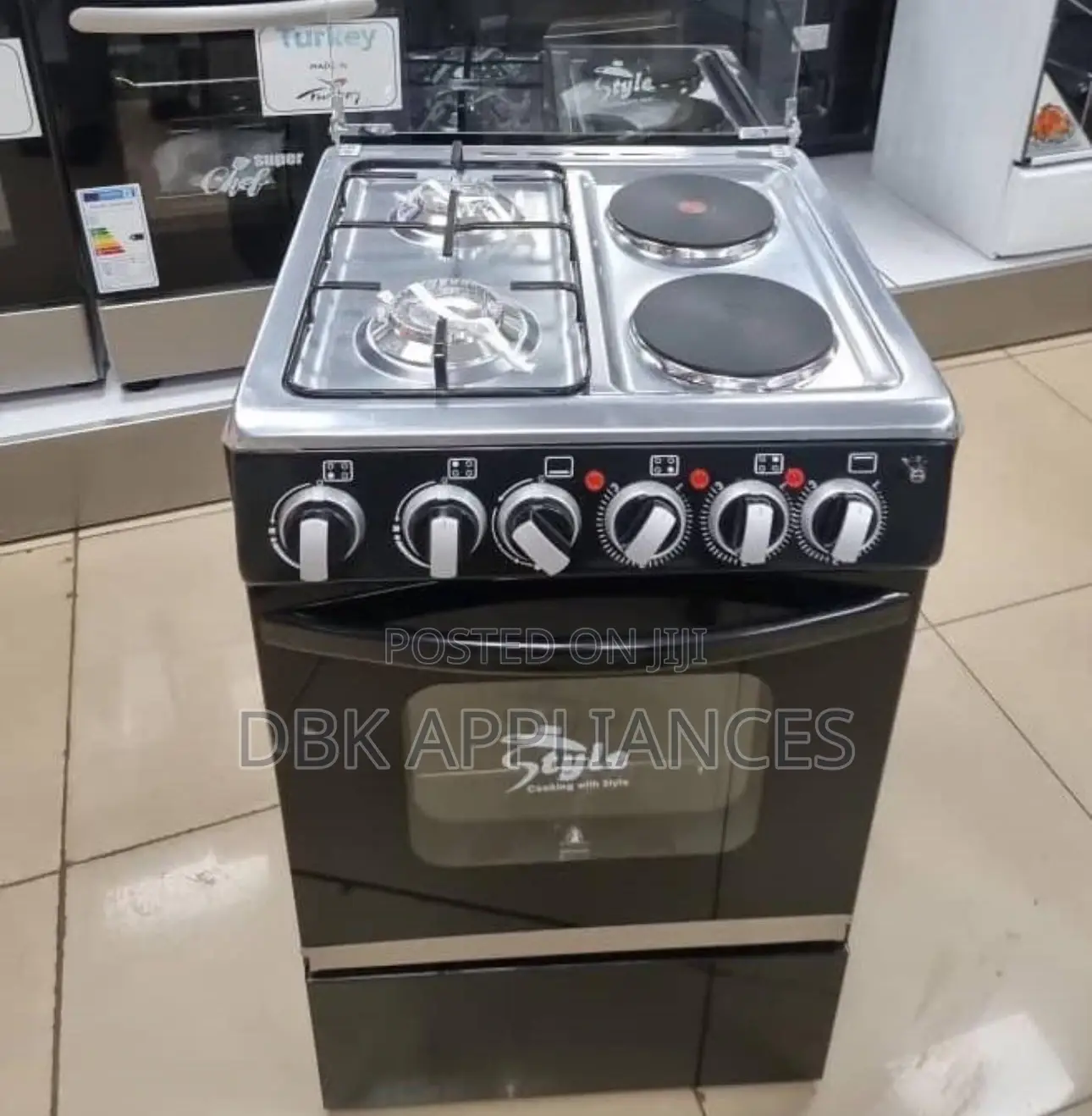 Style 2electric 2gas Cooker (50*50)Cm
