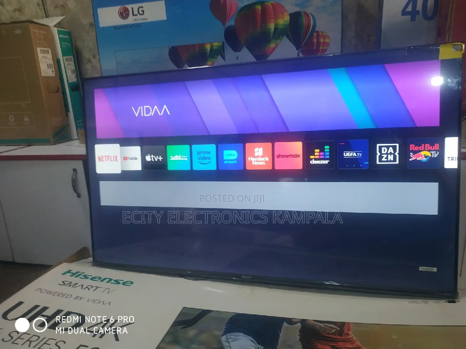 It's 50"Inch Hisense Smart