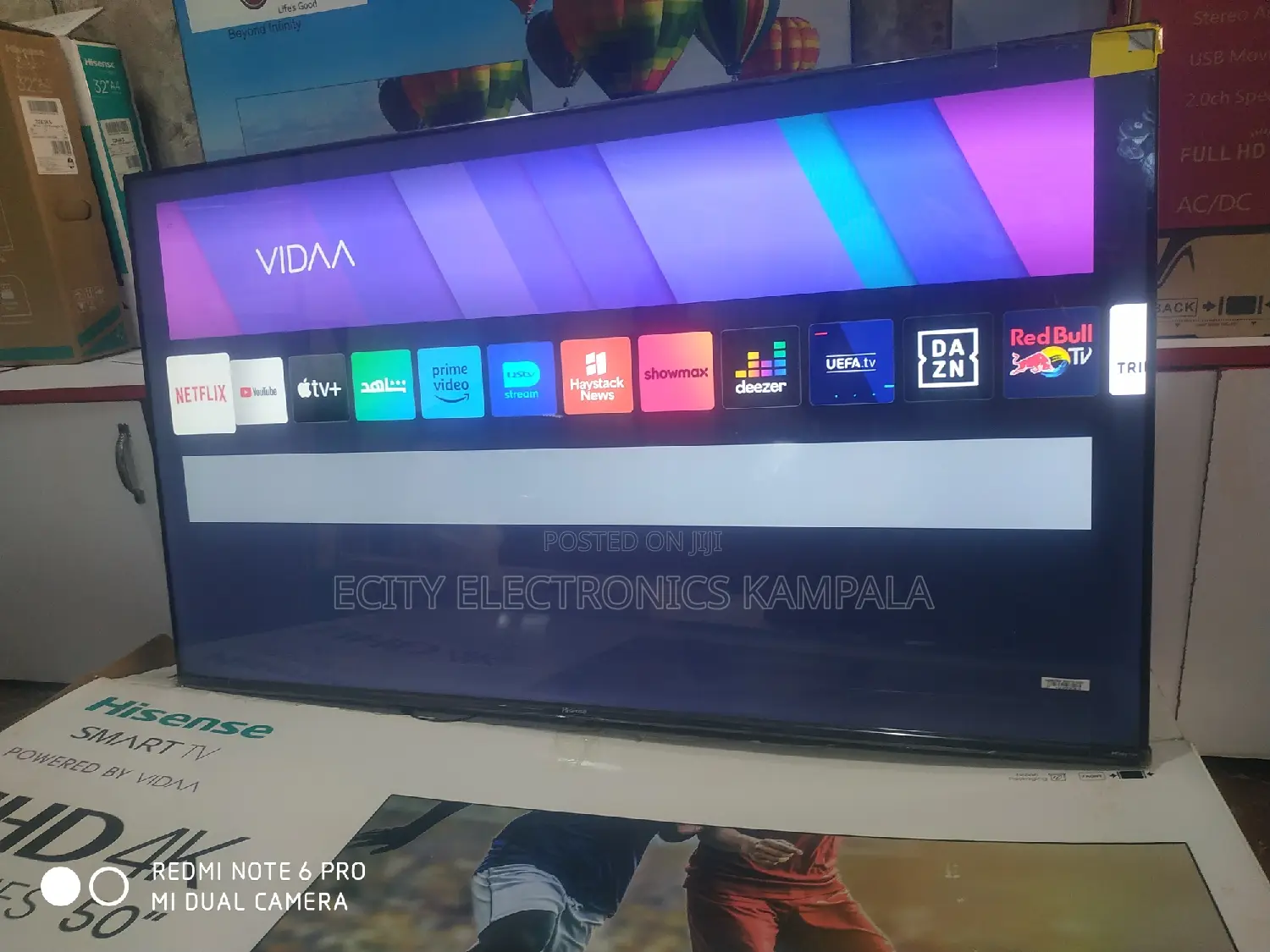 It's 50"Inch Hisense Smart