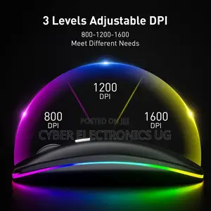 Rechargeable Silent Bluetooth Wireless Mouse for Macbook PC