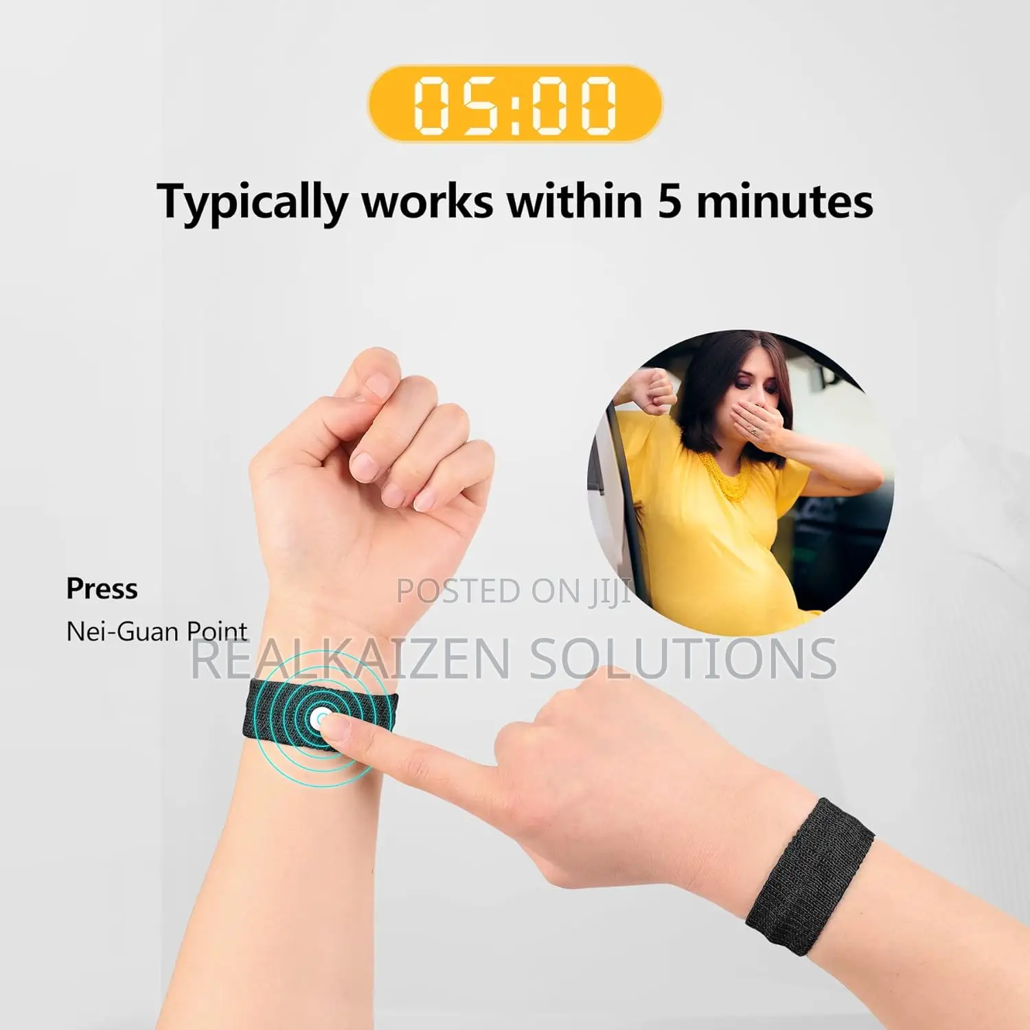 Travel Motion Sickness | Dizziness| Nausea Relief Bands