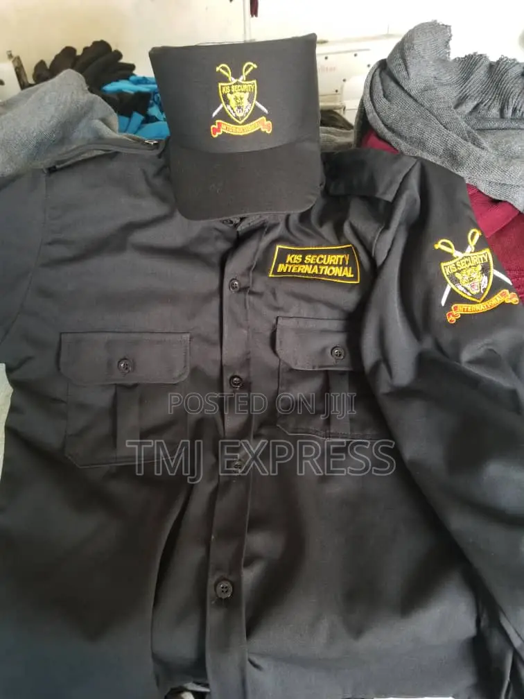 Security Uniforms Set, Shir , Trousers and Cap