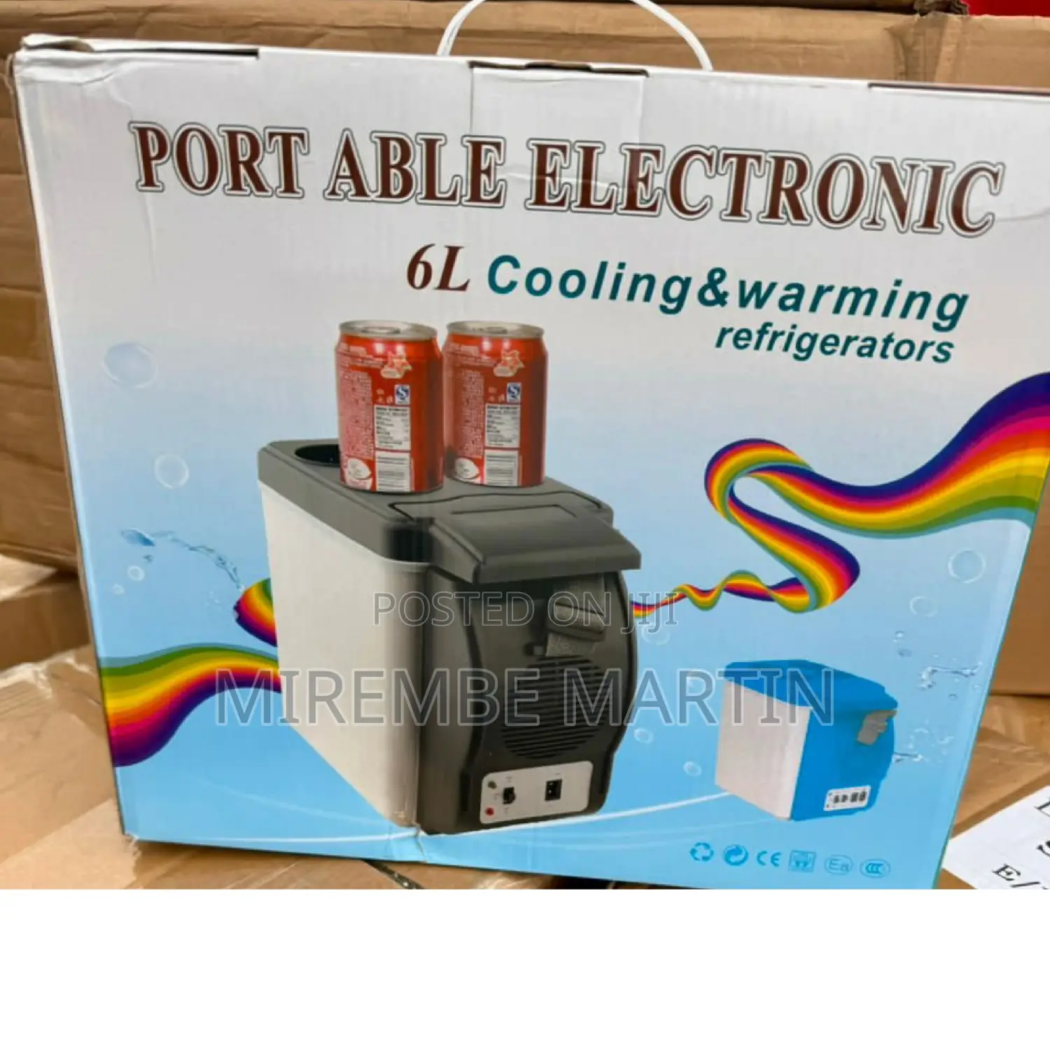 Portable Electronic Cooling and Warming Refrigerator.