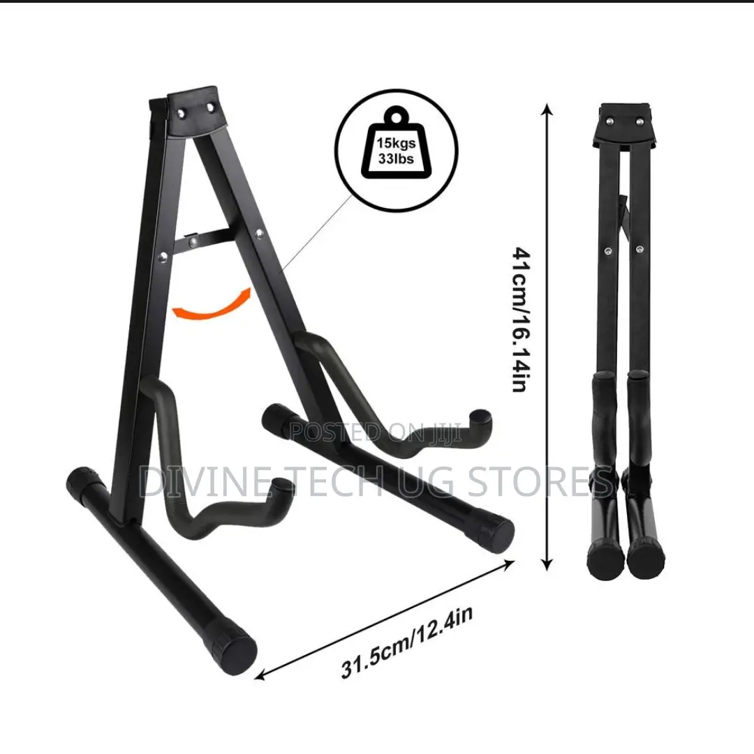 Guitar Stand Alluminium Compatible for All Types of Guitars
