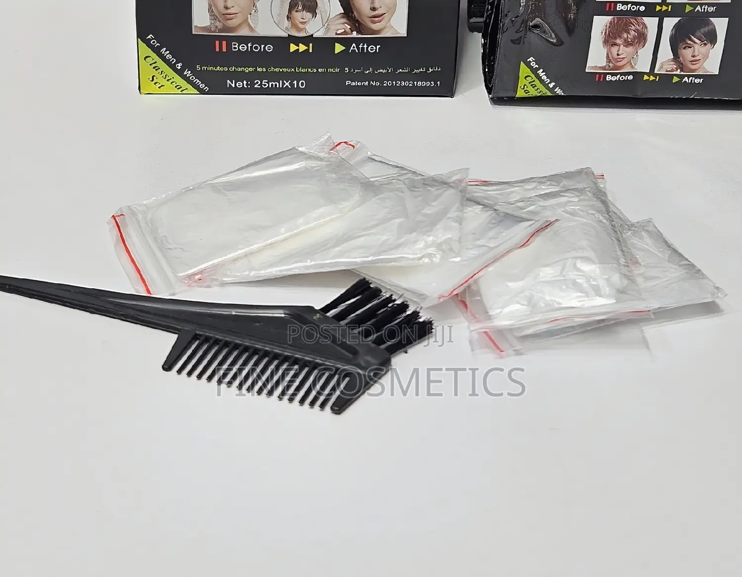 10sackets | Original Dexe Black Hair Shampoo Hair Darkening.
