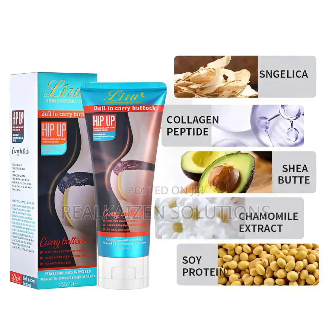 LIRU Butt| Buttocks Hip Up Firming Enhancement Cream 150ml
