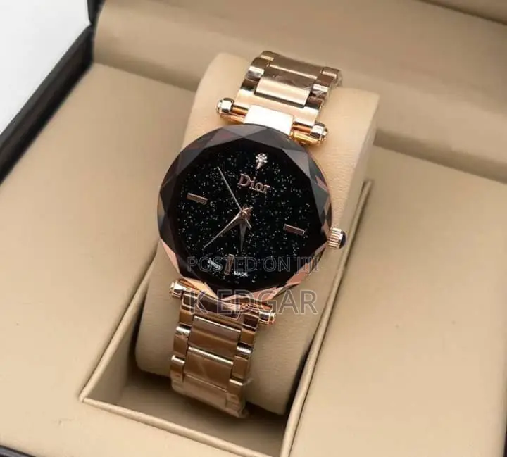 Rose Gold Dior Watch