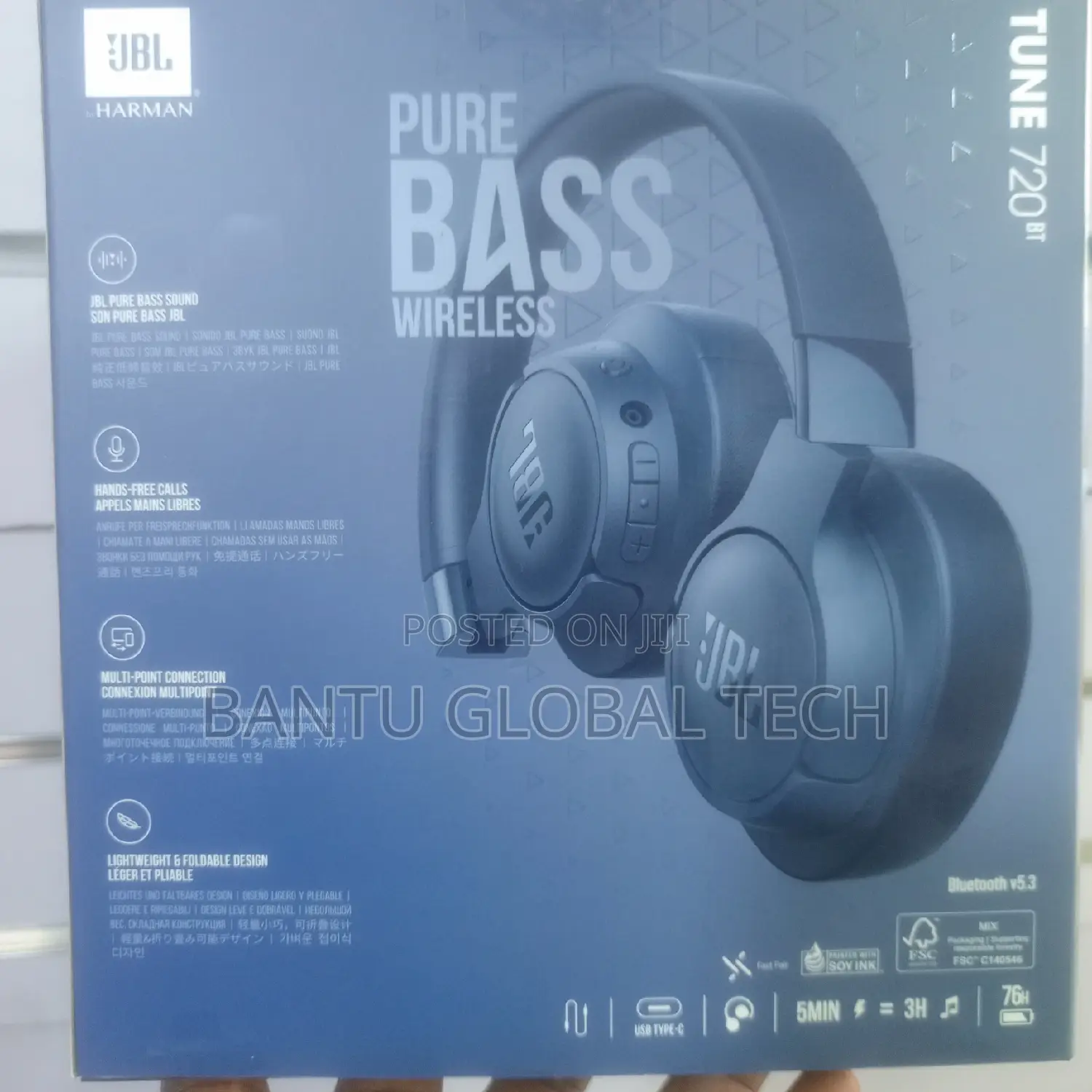 Original JBL Tune720bt Headphones