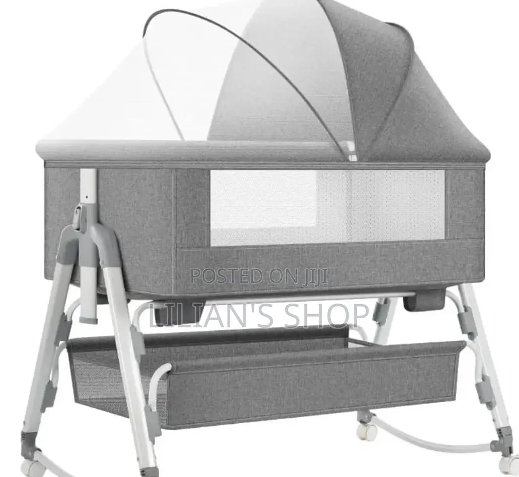 Elegant Baby Cradle Bed With Mosquito Net