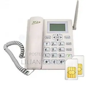 SQ Mobile Dual Sim GSM Wireless Desktop Landline Phone