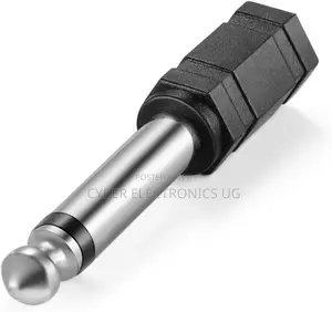 6.35mm Mono TS Male to 3.5mm TRS Female Adapter