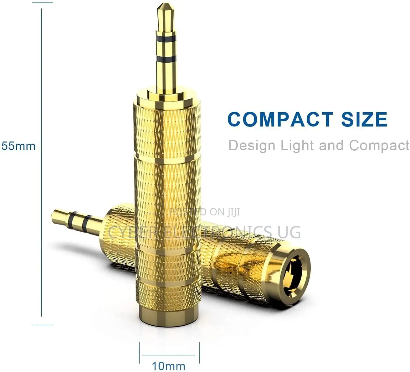 Microphone Headphone Audio Jack Adapter Convertor Plug