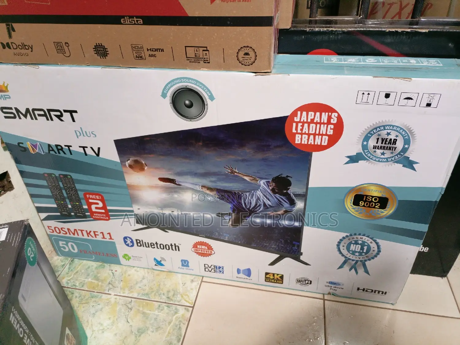 Smart Android TV 50" Smart Plus