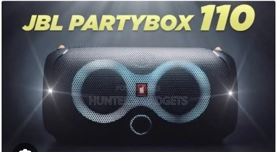 JBL Party Box 110 Bluetooth Rechargeable Party Box