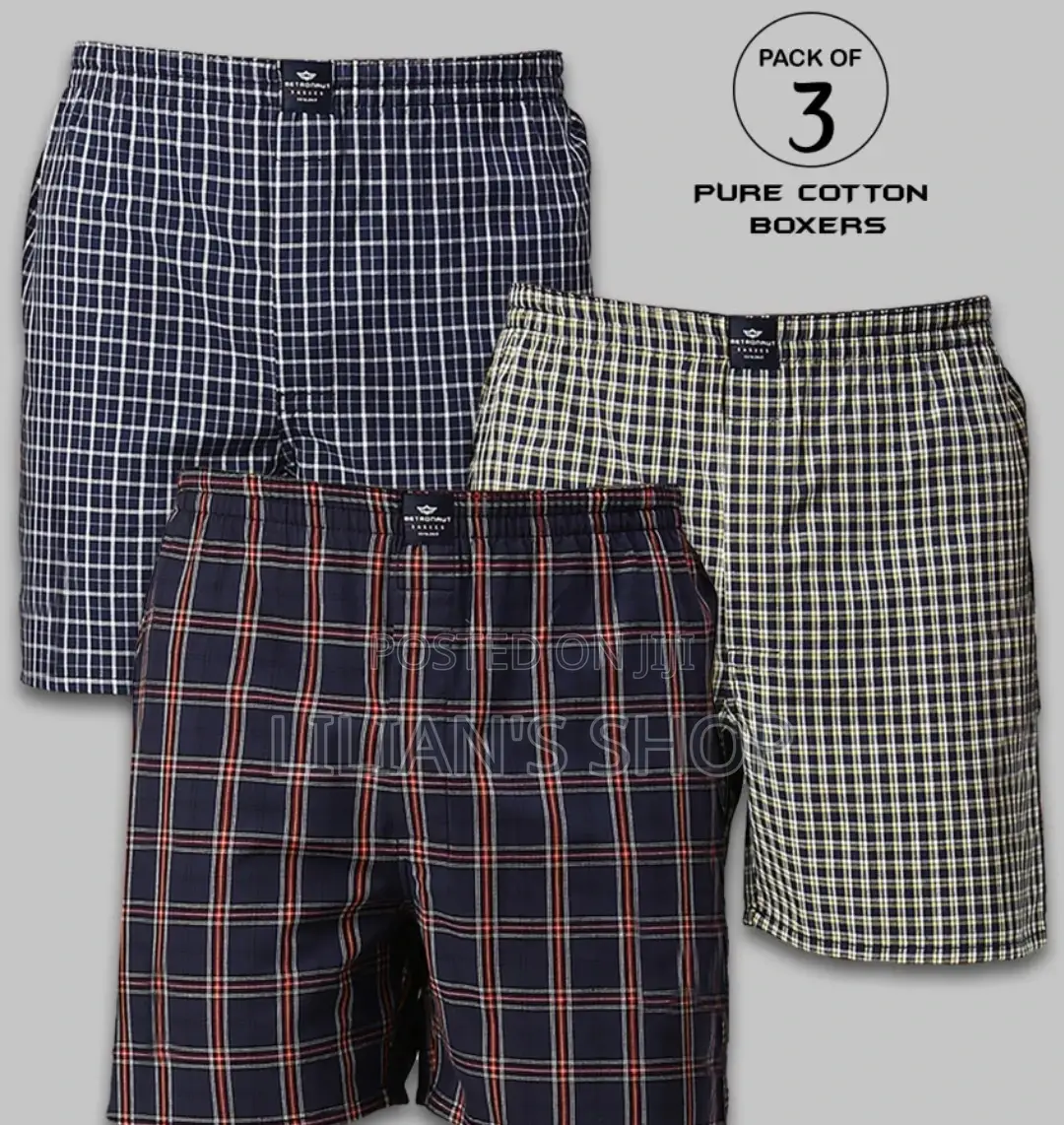 3pcs High Quality Multi Colour Boxers