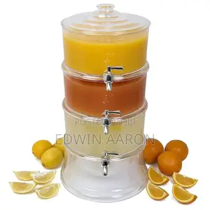 3 Tier Acrylic Beverage/Juice Dispenser